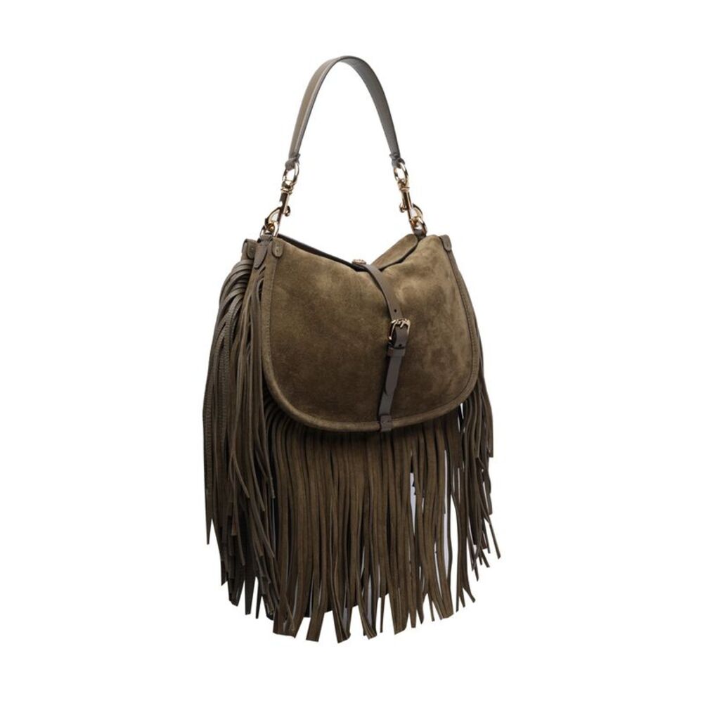 Etro Women Medium Suede Pony Shoulder Bag - Picture 2 of 4